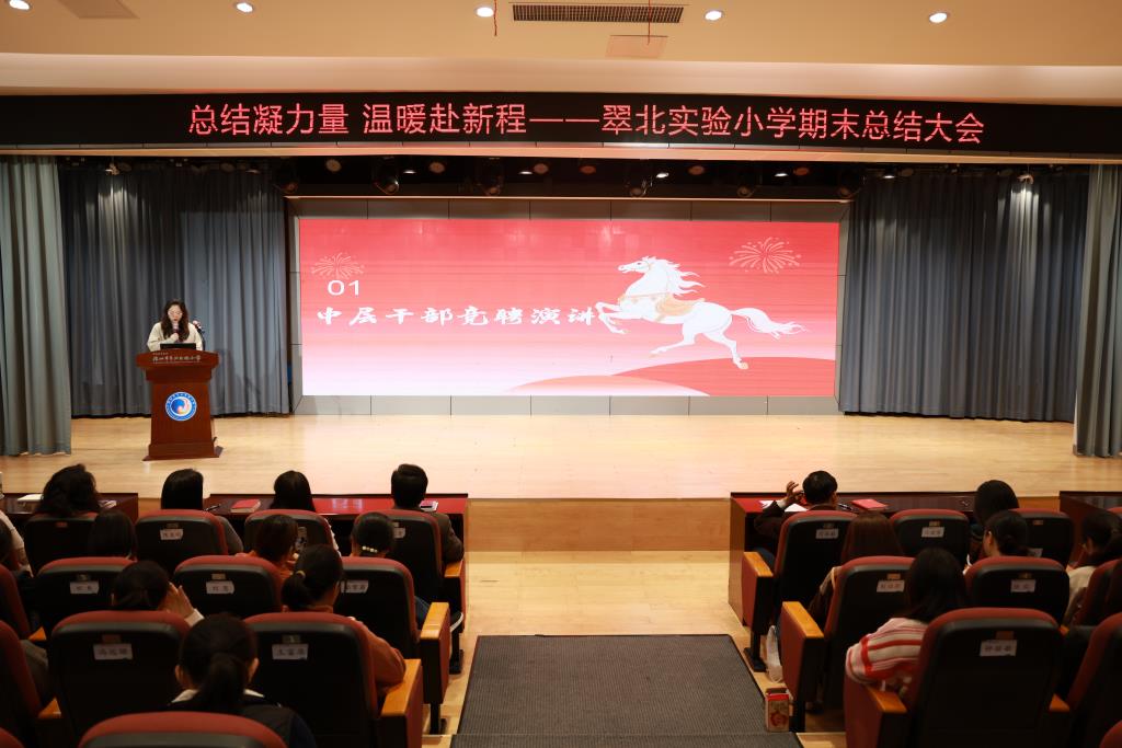 各部门主任做工作总结