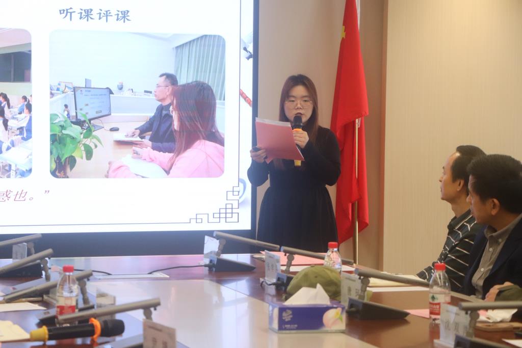 徒弟代表发言