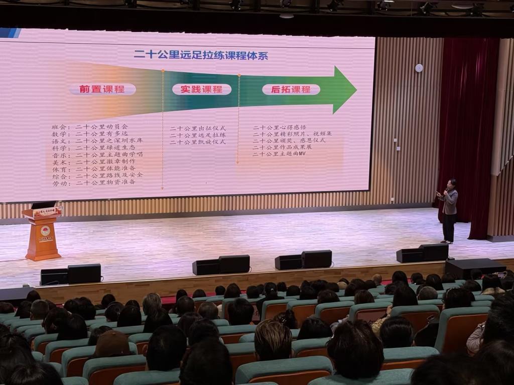 水库小学召开“二十公里远足拉练”毕业纪念课程家长动员大会