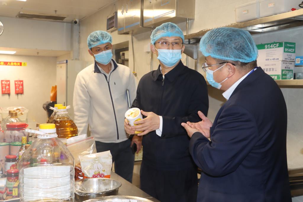 深圳市市场监督管理局罗湖监管局莅临罗湖外语小学指导校园餐工作