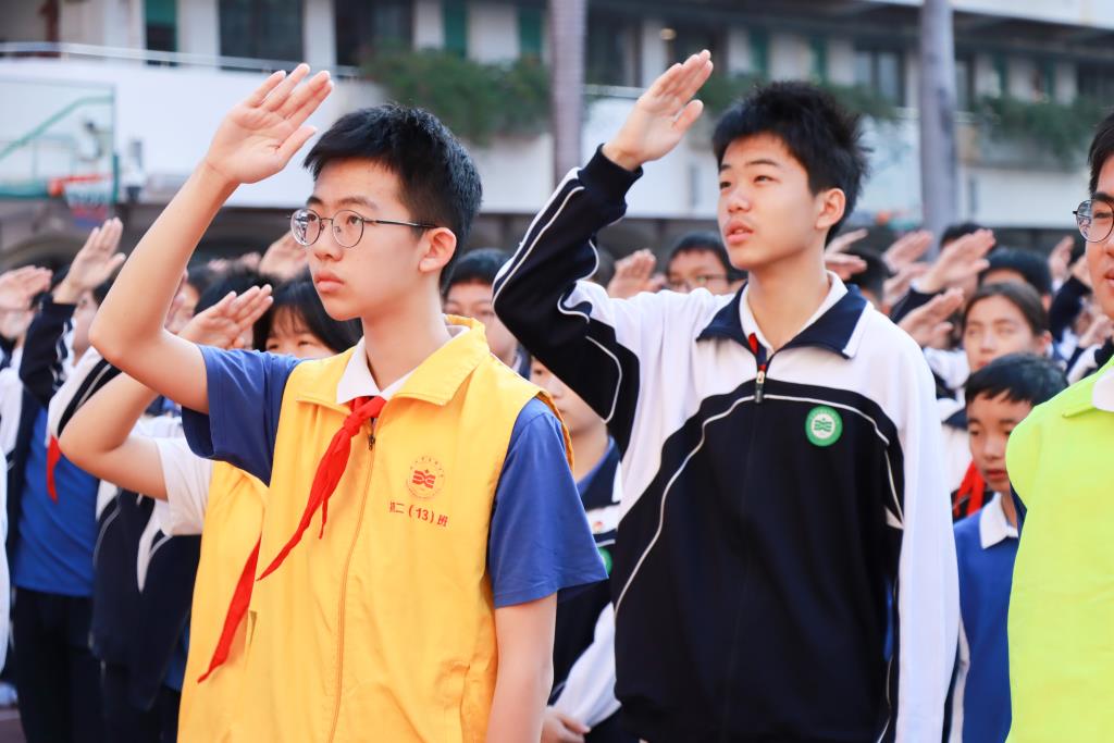 翠园文锦中学举行“学雷锋纪念日”主题活动