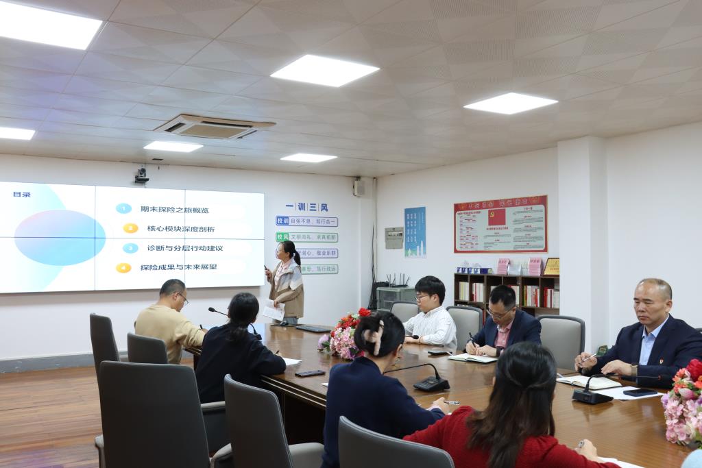 太白实验学校英语期末阳光测评质量分析会