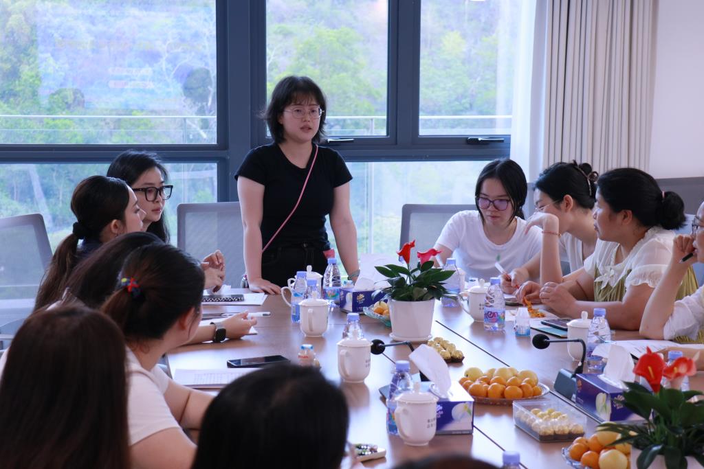 教师代表经验分享