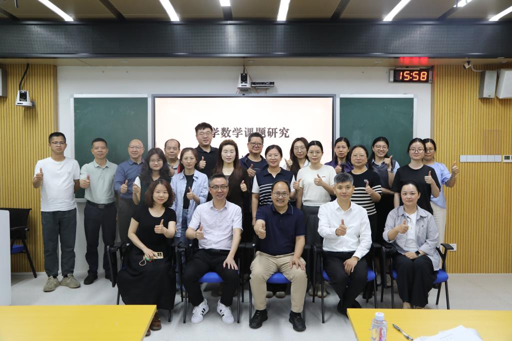 深北莫附属布心中学数学学科专题讲座