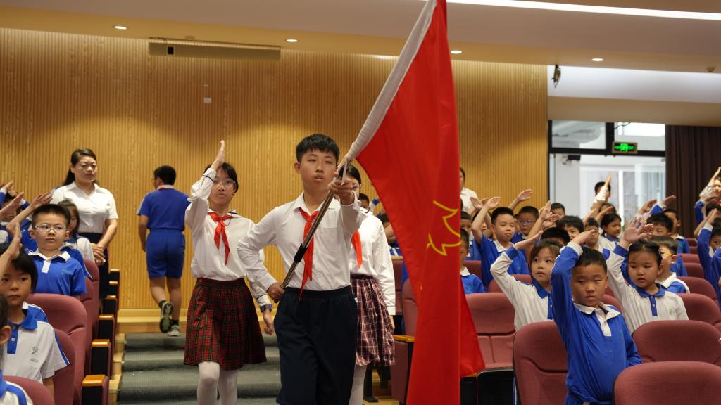 强国少年，时刻准备着——记深圳市翠北实验小学2025级新队员