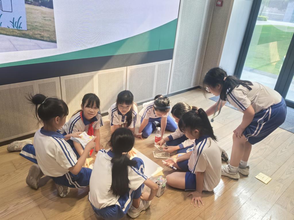 水库学生走进垃圾分类科普教育馆开展“每周半天计划”足迹课程