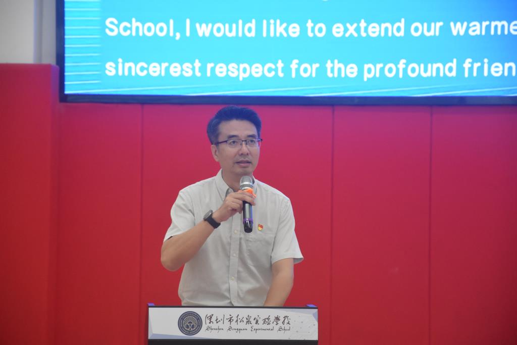 曾挺宇名书记工作室系列活动之深港姊妹学校联谊活动圆满举行