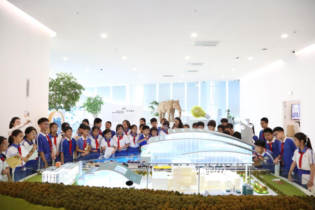 深圳市莲南教育集团安芳小学走进深能环保南山能源生态园