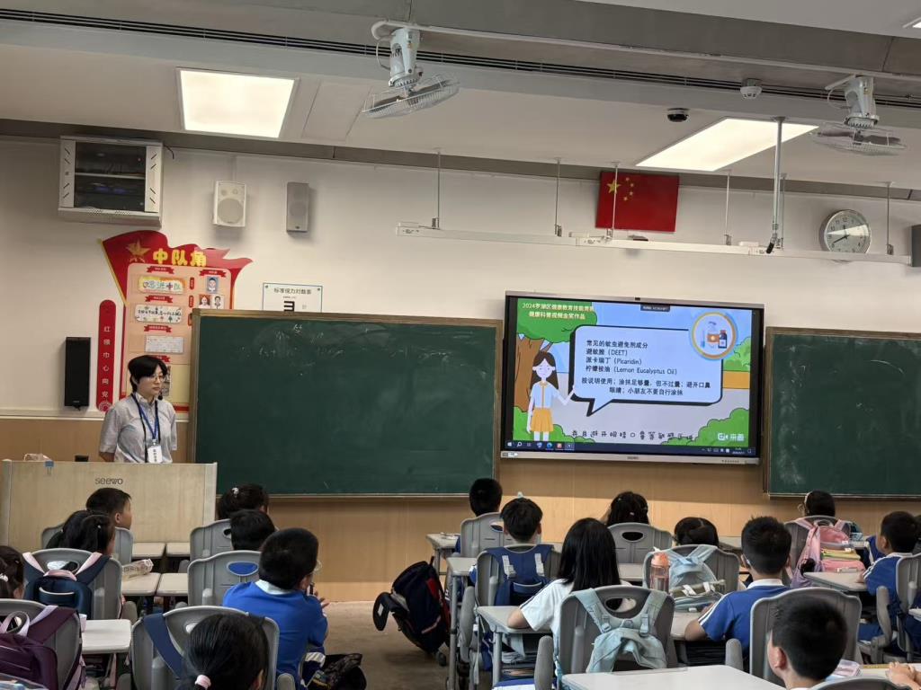 罗湖外语小学联合罗湖区中医院推进中医药文化进校园