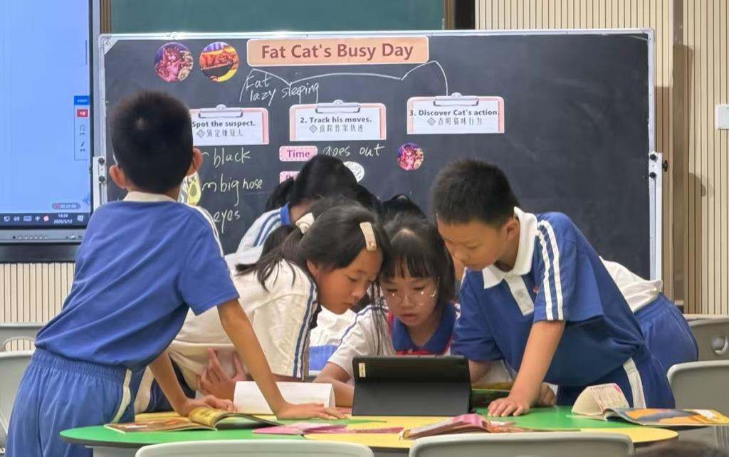 区小英青英工作坊第38期教研（三）在桃园小学举办