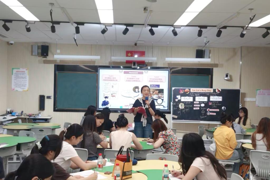 区小英青英工作坊第38期教研（三）在桃园小学举办