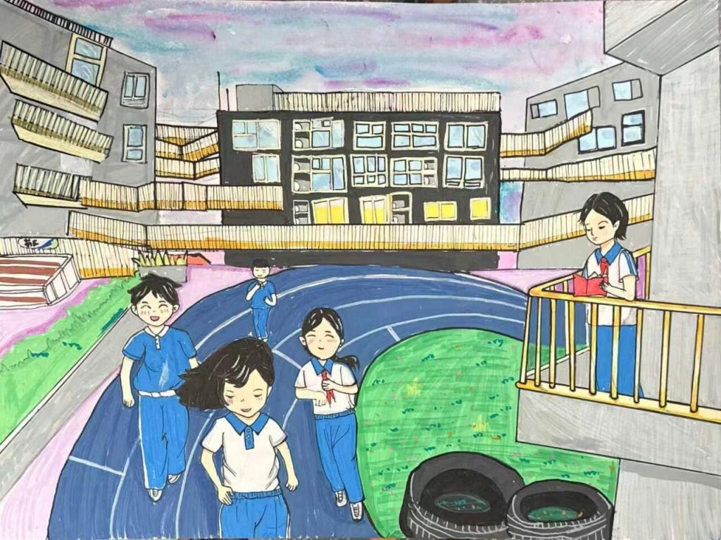 写生夺魁，泳坛闪光