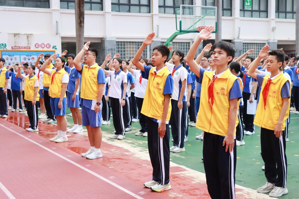翠园文锦中学举行健康教育主题活动