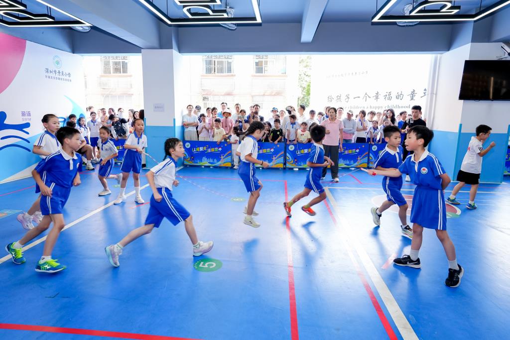 深圳市水库小学代表队在罗湖区第十八届跳绳比赛中斩获佳绩