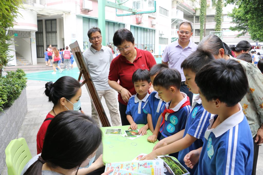 深圳市笋岗小学开展一二年级期末素养嘉年华活动