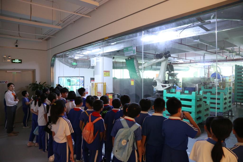 深圳市莲南教育集团安芳小学开展“每周半天”环保研学实践