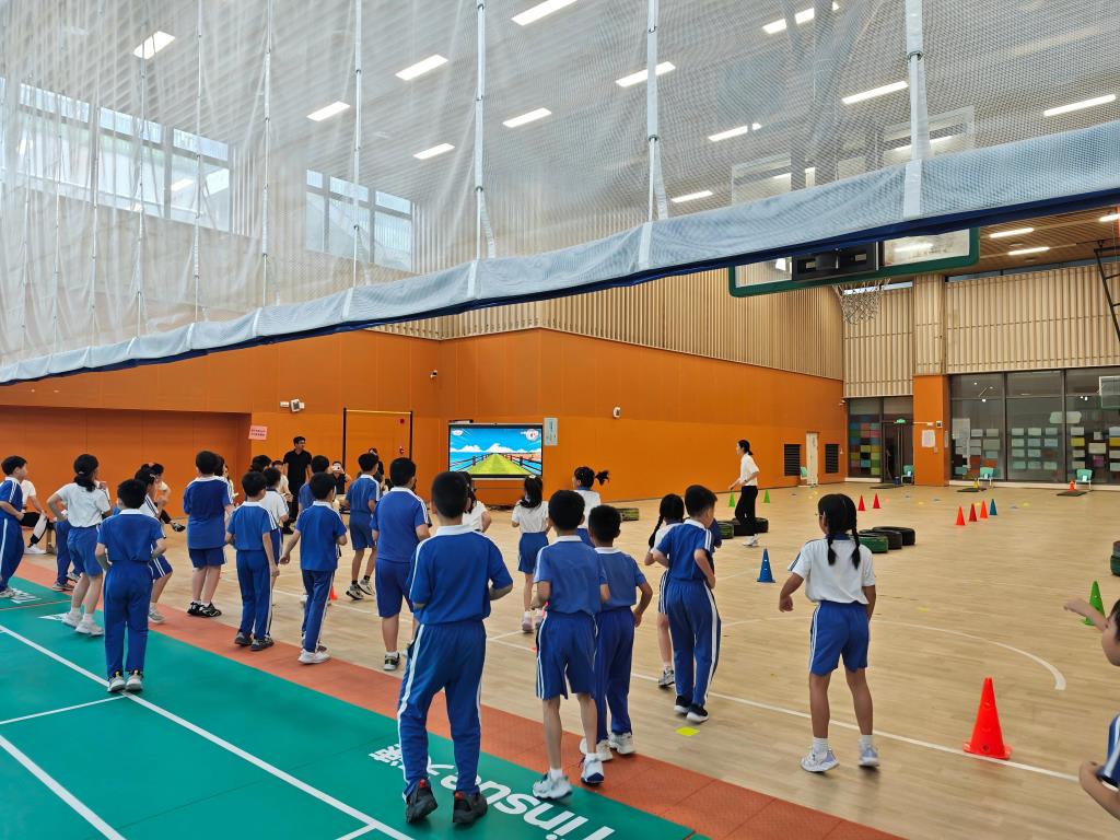 桃园小学体育科组“成蹊杯”教学大赛暨观摩展示活动圆满开展