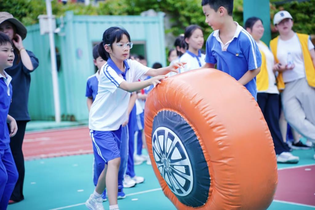 跃动翠北，趣享童年——深圳市翠北实验小学春季趣味运动会圆满启