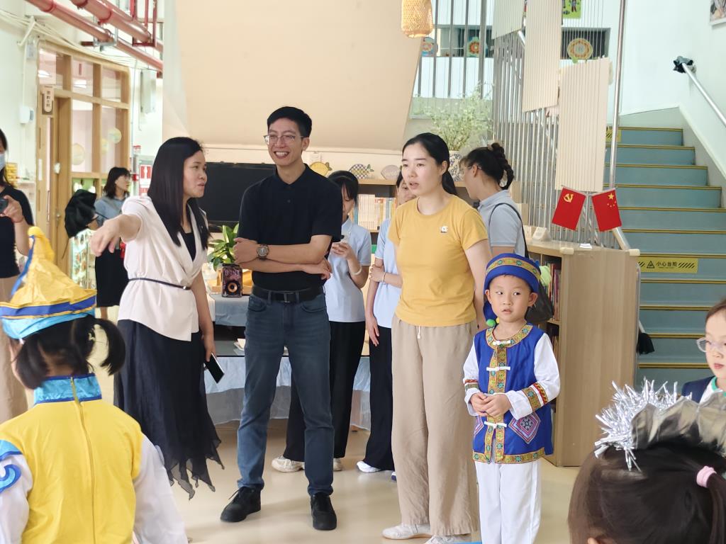 深圳市水库小学教师赴乐湖幼儿园观摩“印象中国”系列主题发布会
