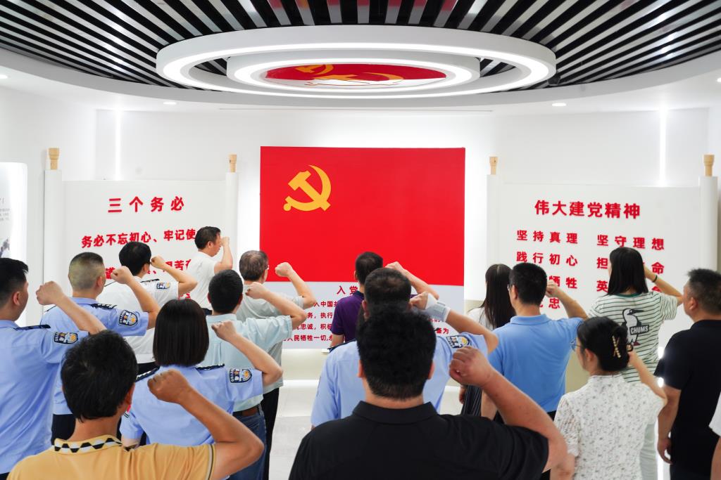 翠园文锦中学党总支开展开展主题党日活动
