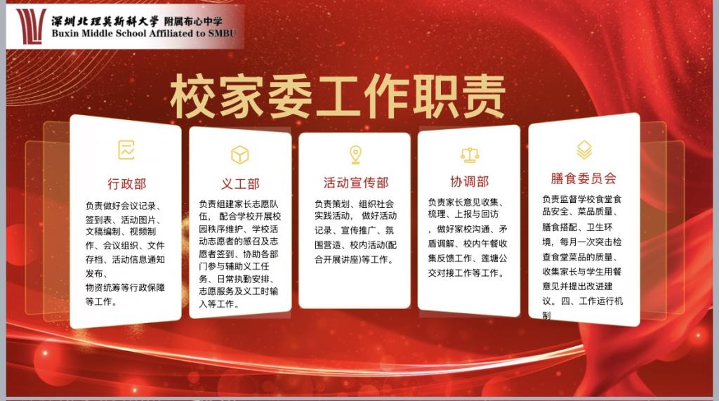 校家委部门工作会议
