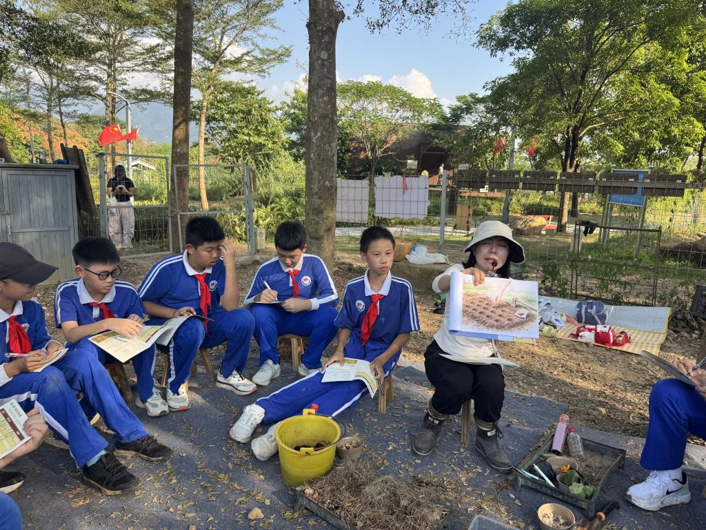 深圳市水库小学开展“知行四季”秋冬季第二节课程
