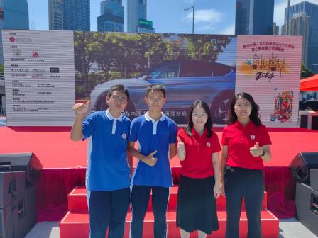 南科大附属罗湖中学学生科创作品获香港媒体点赞