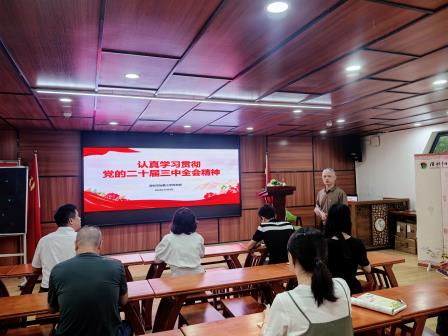 深圳市怡景小学党支部召开党支部大会