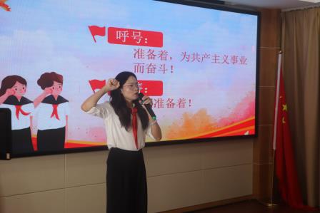 红领巾爱祖国   争做好队员——东晓小学举行五年级换巾仪式暨友谊中队结对活动