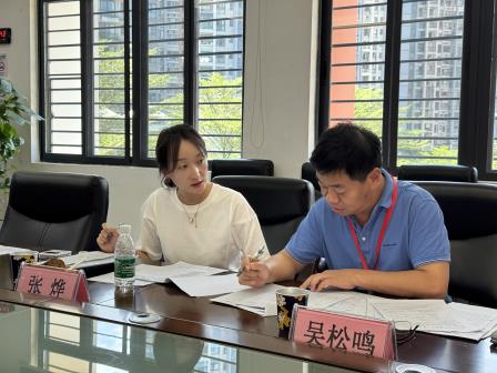 罗湖区第八责任区督学到深圳市仙桐实验小学开展全区中小学校园环境建设专项督导