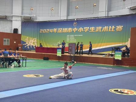 深圳市红桂小学学子在2024年深圳市中小学生武术比赛中大放异彩