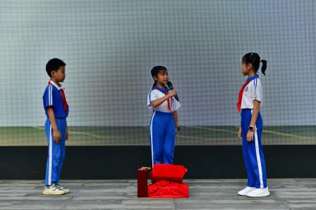 松风“融”学科之美 泉韵“合”智慧之魅 ——深圳市松泉实验学校学科融合项目式系列晨会展演隆重开幕
