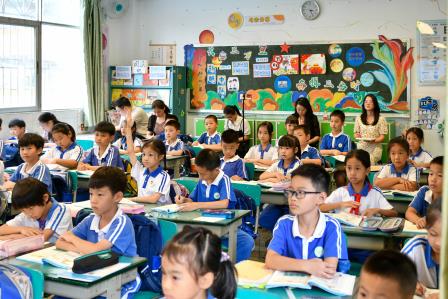 深圳市景贝小学迎接罗湖区第四责任区校园环境建设专项督导检查
