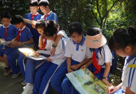 落叶寄情，山海情深 ——深圳市梧桐小学开展“山海自然生态校本课程之梧桐自然故事绘第三期”研学活动