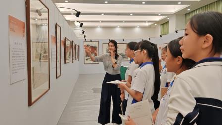 松风有幸丹青绘盛世 泉韵无限翰墨颂华章 ——深圳市松泉实验学校开展“请进来的每周半天实践课程”暨“壮丽江山・时代画卷” 主题绘画展