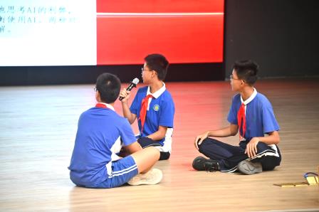 智启未来：知名学者祝智庭走进桂园中学，引领师生探索人工智能大模型的奇妙