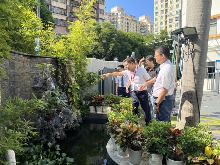 罗湖区第四责任区督学到 莲塘小学开展校园环境建设专项督导