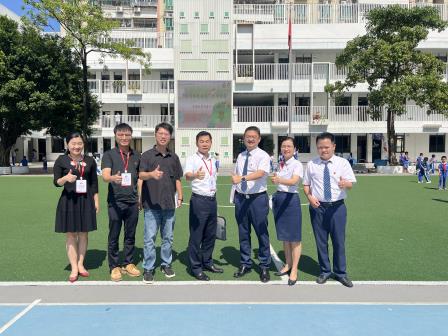 罗湖区第四责任区督学到 莲塘小学开展校园环境建设专项督导