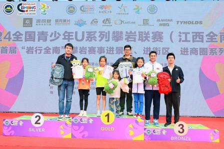不畏强手遮望眼  誓登全南最高层 ——罗湖区攀岩队在2024全国青少年U系列攀岩联赛（江西全南站）中表现不俗