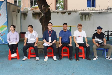 罗湖区第四责任区督学到大望学校开展校园环境建设专项督导工作
