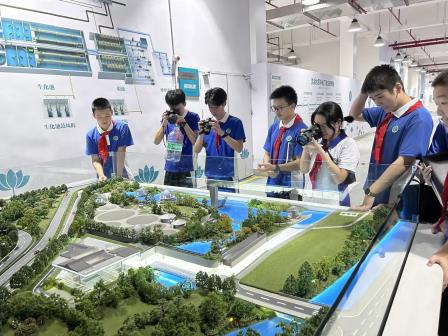 “每周半天计划”校外实践活动！他们把课堂“搬”到了水质净化厂