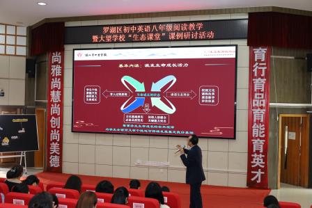 “罗”英缤纷聚大望，生态课堂共研讨——大望学校举办英语学科生态课堂课例研讨活动
