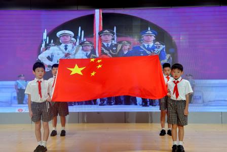 宣讲红色故事，激发爱国情感 ——主题升旗仪式（第五周）