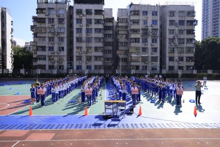 深圳市锦田教育集团成功举办班级跳绳比赛