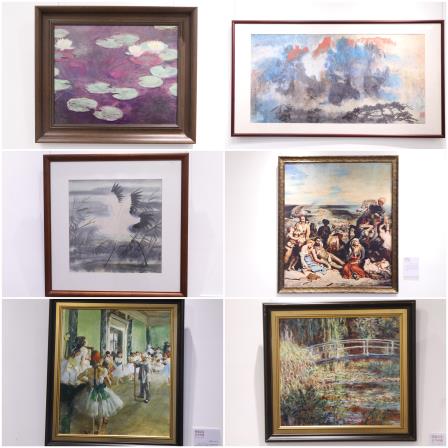 校园里的美术馆，开展啦！——深圳北理莫斯科大学附属布心中学举办“问道以美· 古今中西”主题展览