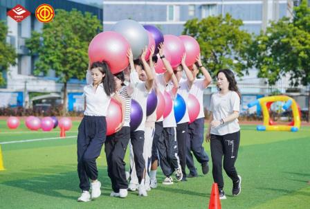 罗湖外语小学荣获区教职工趣味运动会第一名
