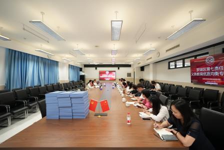罗湖区第七责任区督学到翠园东晓创新学校开展义务教育优质均衡专项督导