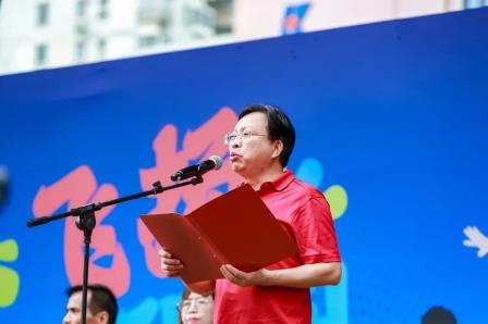 运动点燃激情，青春闪耀光芒——东湖中学举行第十五届“青春飞扬 筑梦强国”体育节开幕式