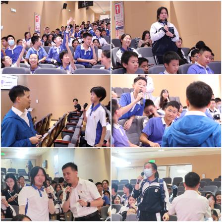 深圳北理莫斯科大学附属布心中学举办 “知艾防艾，无悔青春” 艾滋病防治知识讲座