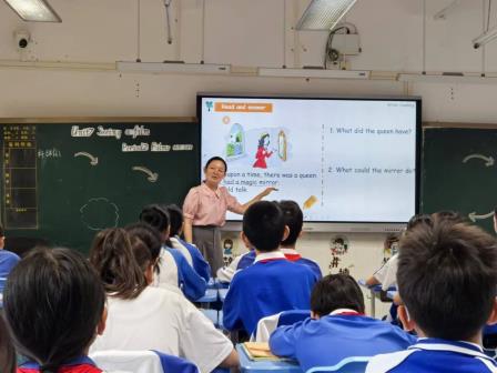 深圳市罗湖区中小学“百人听千课”教研活动走进怡景小学